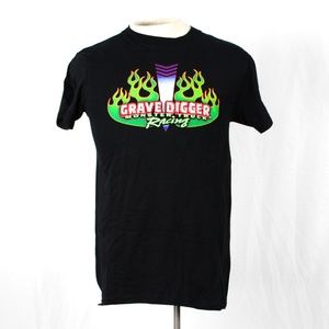 Vintage Grave Digger Monster Truck Racing T-shirt